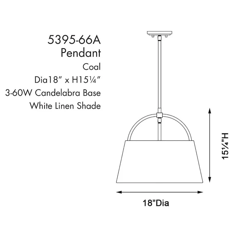 Minka Lavery Headington 18  Island Light