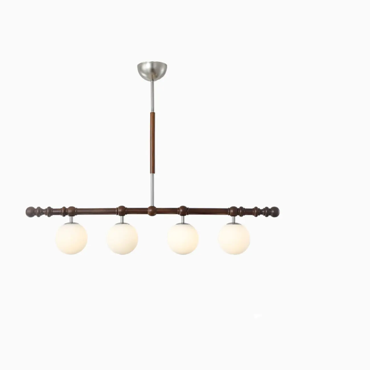 Modern Glass Globe Pendant Light for Kitchen Island