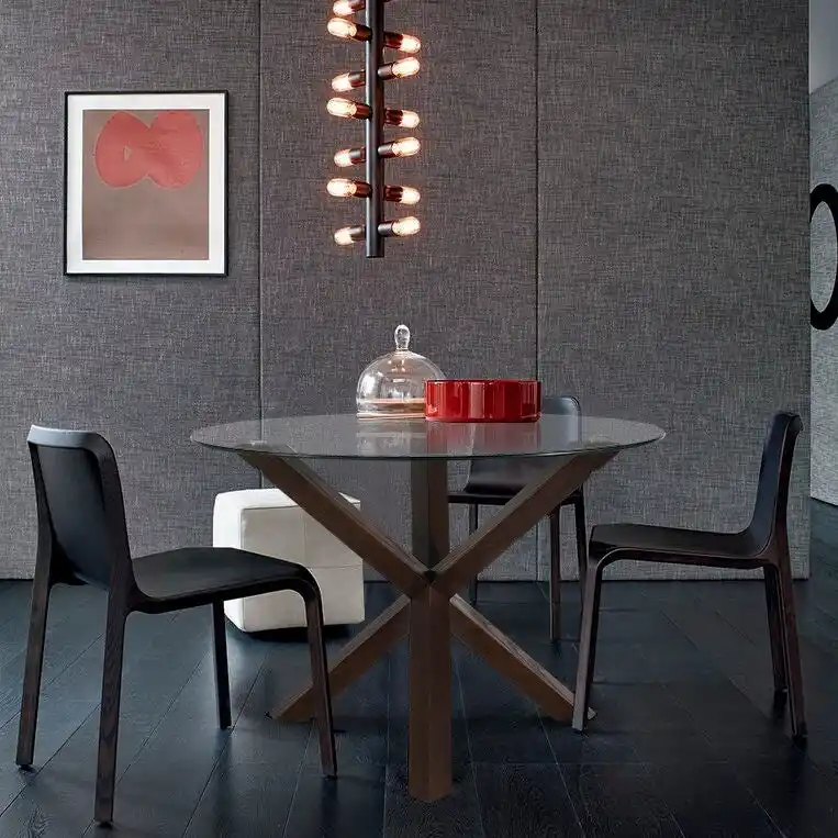 Poly and Bark Kennedy 37.4 inch Round Dining Table