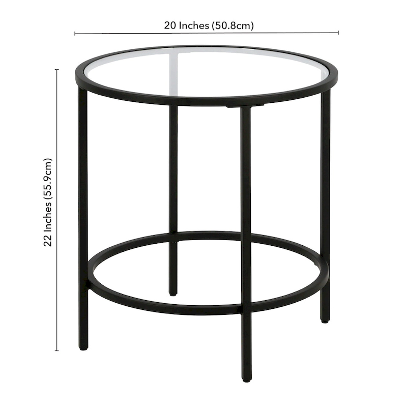 Sivil Round Side Table
