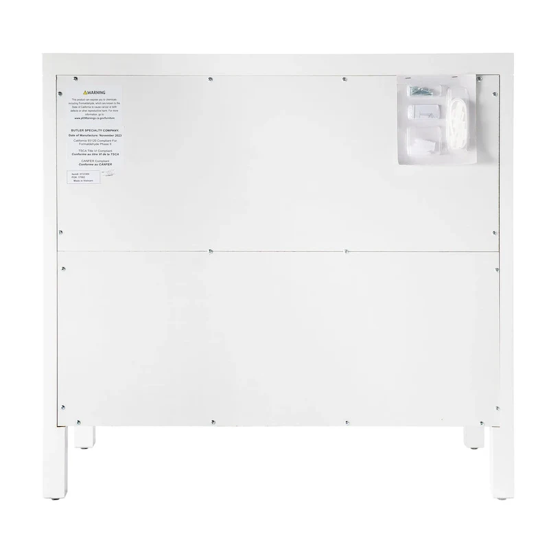 3-Drawer Wood Dresser