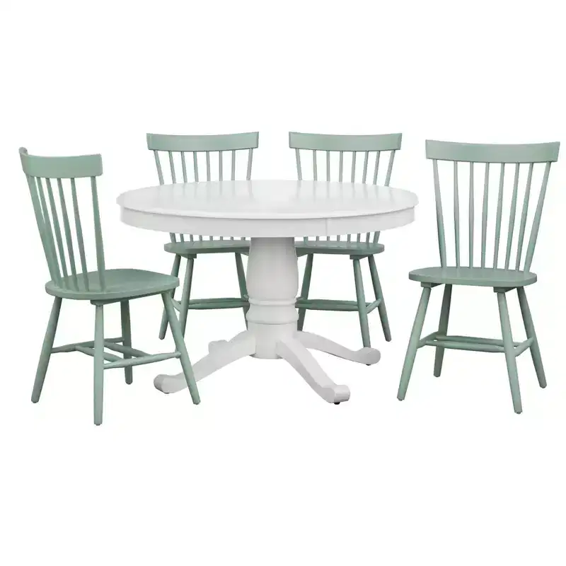 5pc Kale Pedestal Dining Set