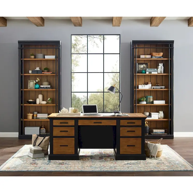 Executive Desk, Writing Table, Office Desk, Black