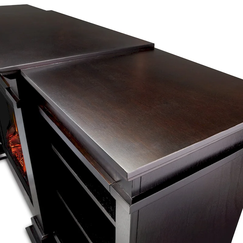 Fresno 72  Media Electric Fireplace by Real Flame