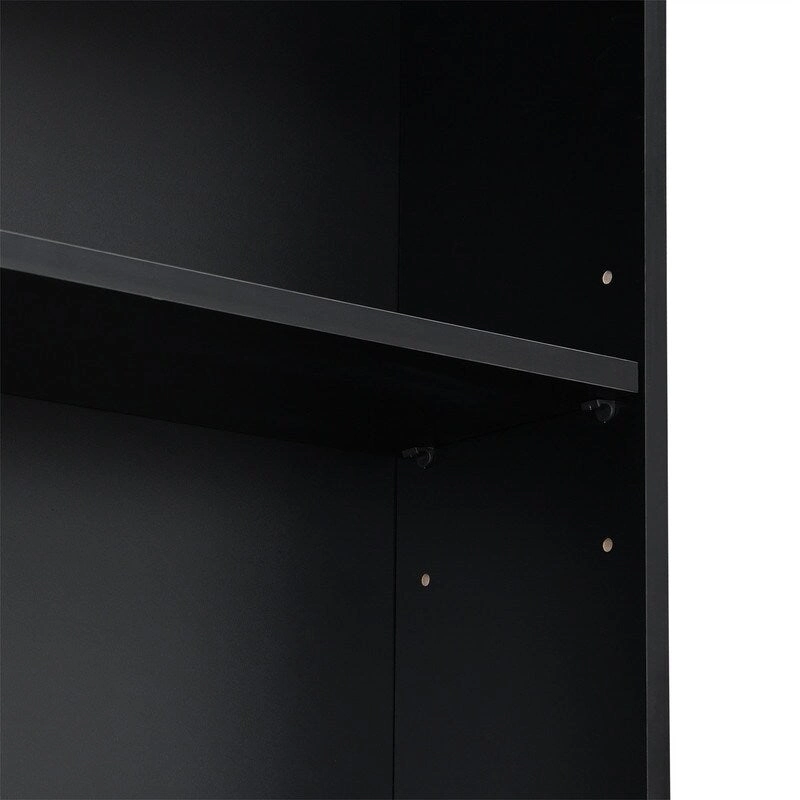 4-Piece Wall Unit Entertainment Center Set with Bookshelf , Versatile TV Stand with Adjustable Shelf, Media Console with Bridge