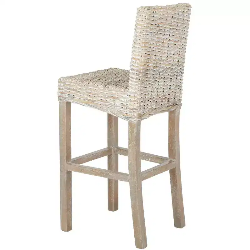 Tobie Rattan Bar Stool