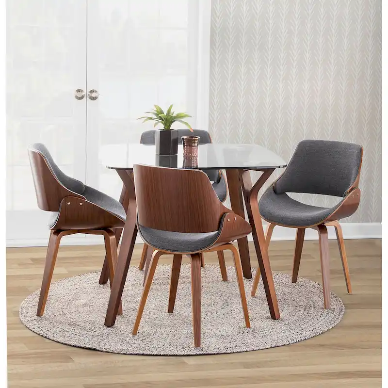 Carson Carrington Sala Svetlana 5-Piece Square Dining Set