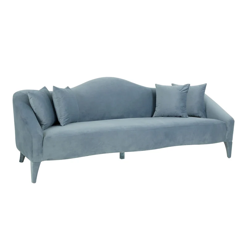 Velvet Sofa - 96W x 36.2D x 34.3H - 96W x 36.2D x 34.3H