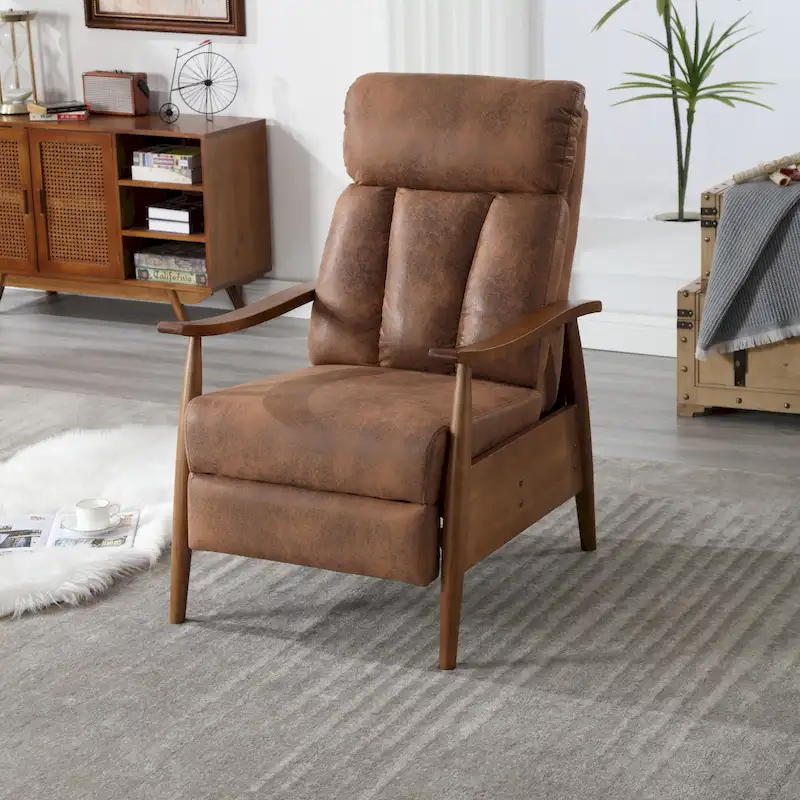 Wood Frame Armchair