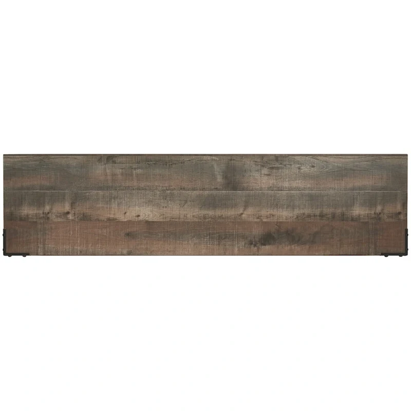 Trinell Casual Large TV Stand, Brown