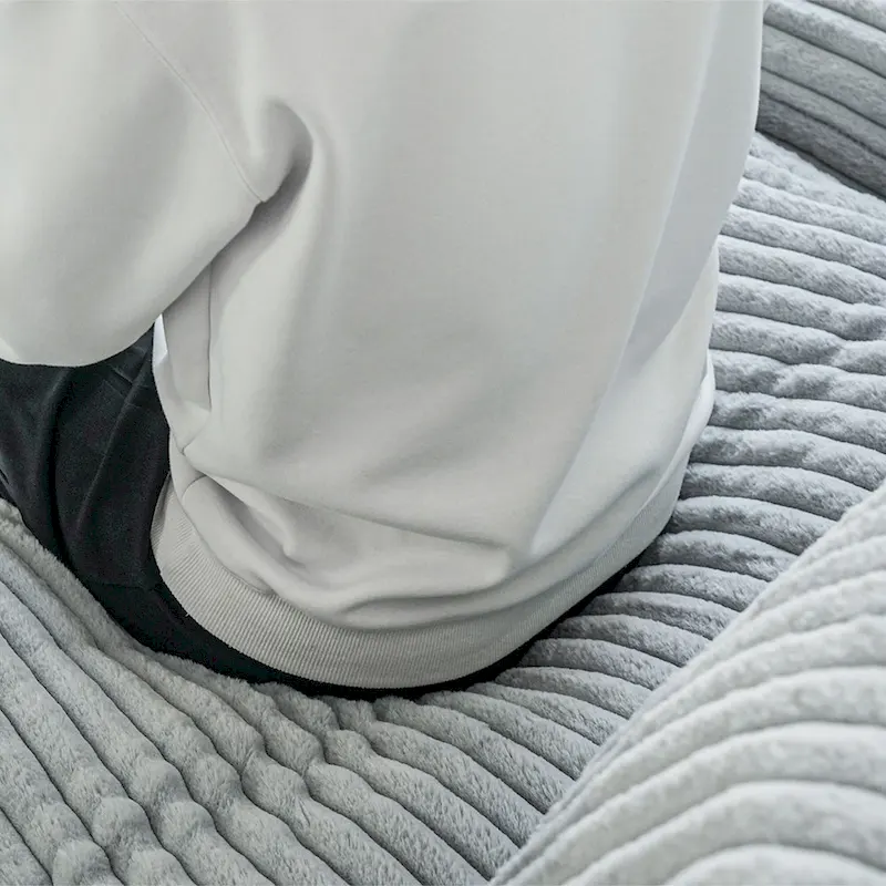 78.74 Modular Sectional Couches, Plush Deep Seat Sleeper Sofa with Removable Covers