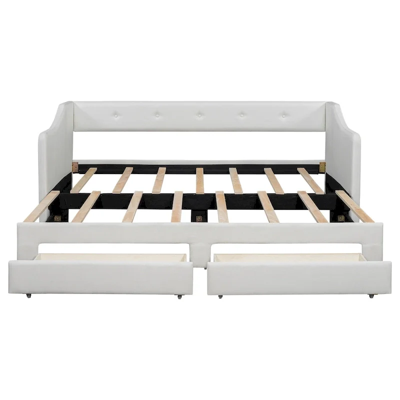 Twin XL to King Daybed with Drawers