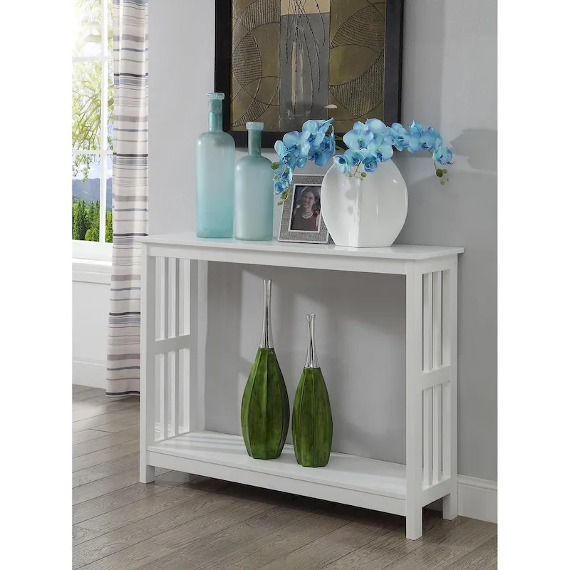 Convenience Concepts Mission Console Table with Shelf