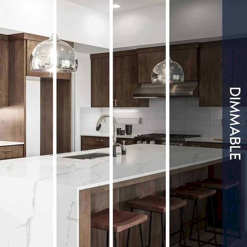 Luxrite A19 LED Light Bulb 75 Watt Equivalent CRI90 5CCT Dimmable 1100LM 11W E26 ETL 4 Pack