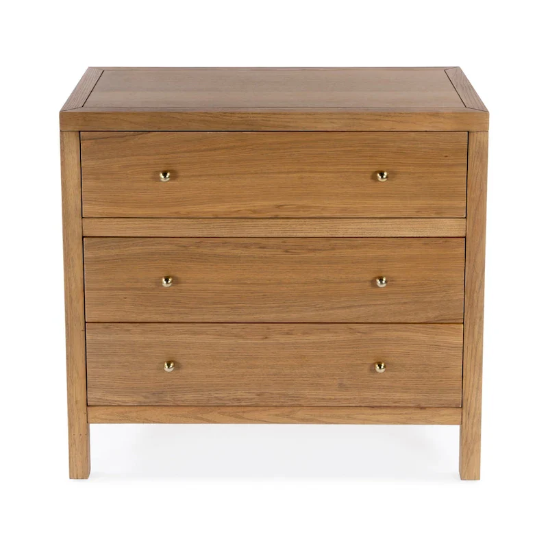 3-Drawer Wood Dresser