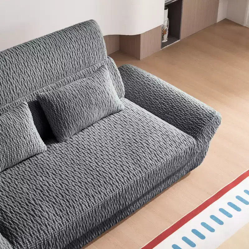 EHMKNP 2-Seater Sailboat Elliptical Sofa  High-Density Compressed Foam Luxury Living Room Couch