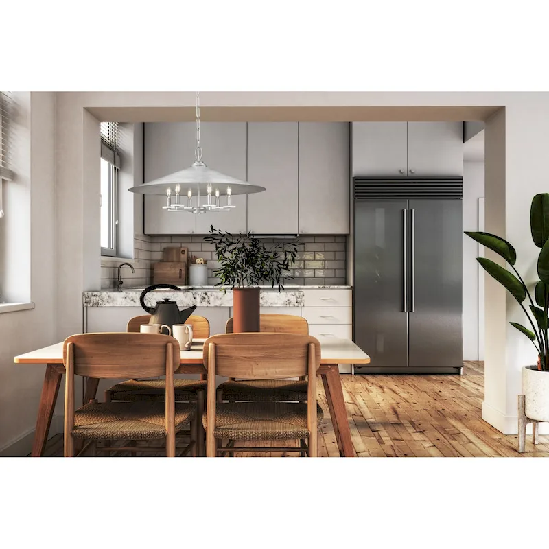 Z-Lite 1953-32 Rialto 6 Light 32  Wide Pendant