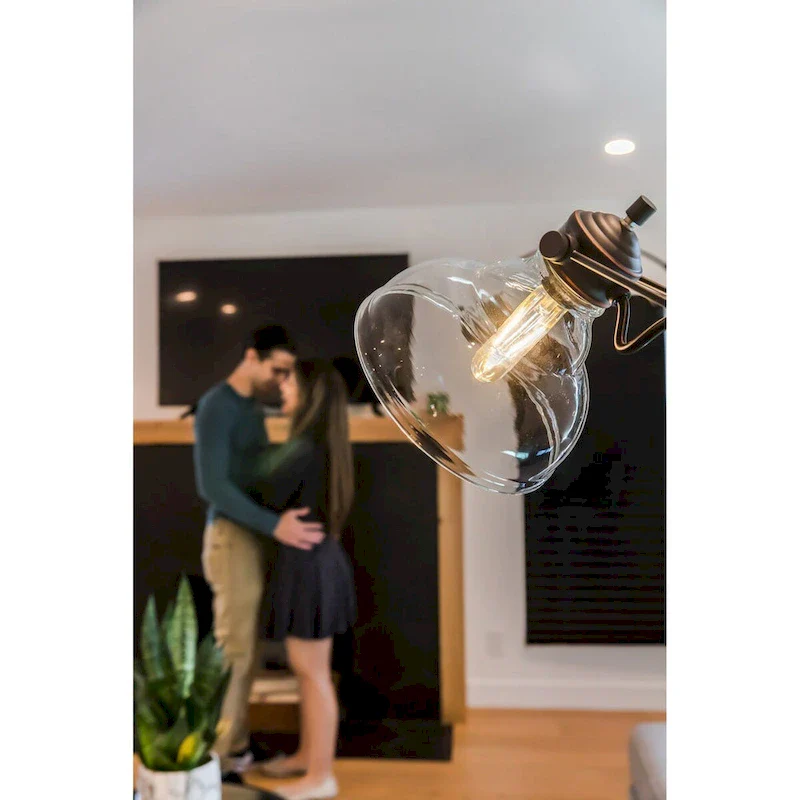 Bulbrite Pack of (10) 9 Watt Dimmable Clear T6.5 Incandescent Light Bulbs with Candelabra (E12) Base, 2700K Warm White Light