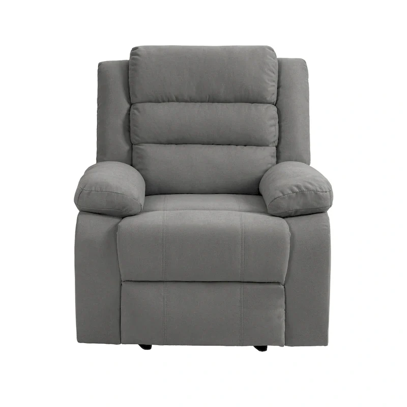 Classic and Traditional Manual Recliner Chair Single Sofa