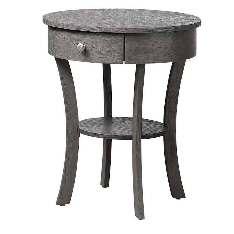 Convenience Concepts Classic Accents Schaffer 1 Drawer End Table with Shelf