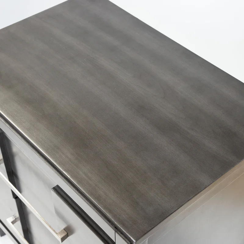 Tass Transitional Solid Wood 2-Drawer Nightstand by Furniture of America