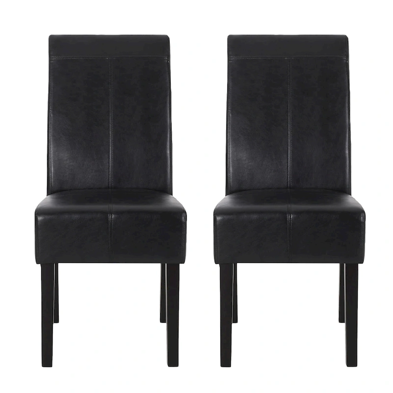 Pertica Upholstered T-Stitch Dining Chairs (Set of 2) by Christopher Knight Home