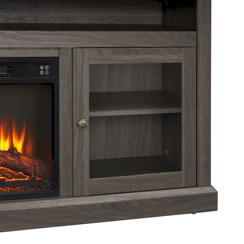 TV Stand With Insert 18  Fireplace