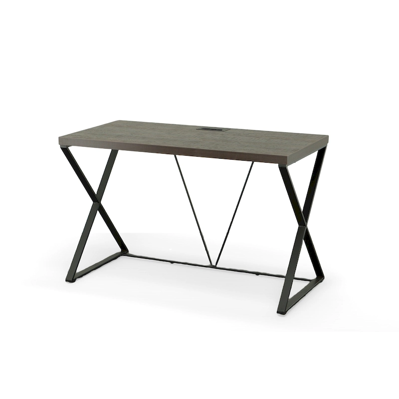 Carolina Living Kendall Computer Desk - Elm/Black