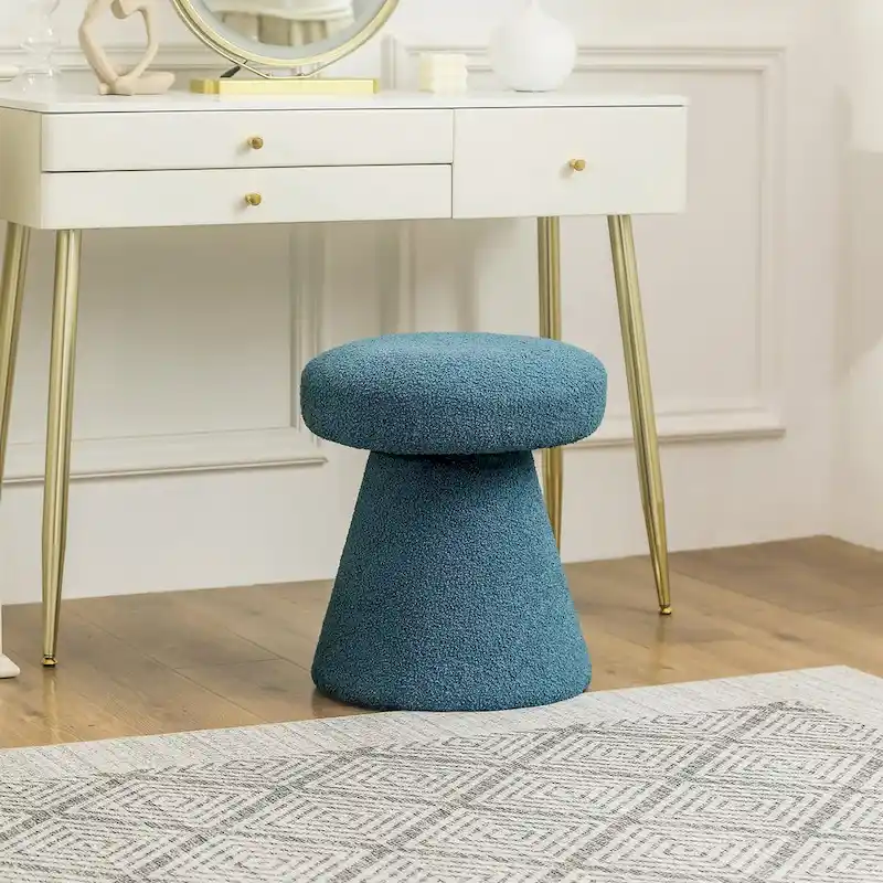 Mushroom Ottoman Large Soft Foot Stool