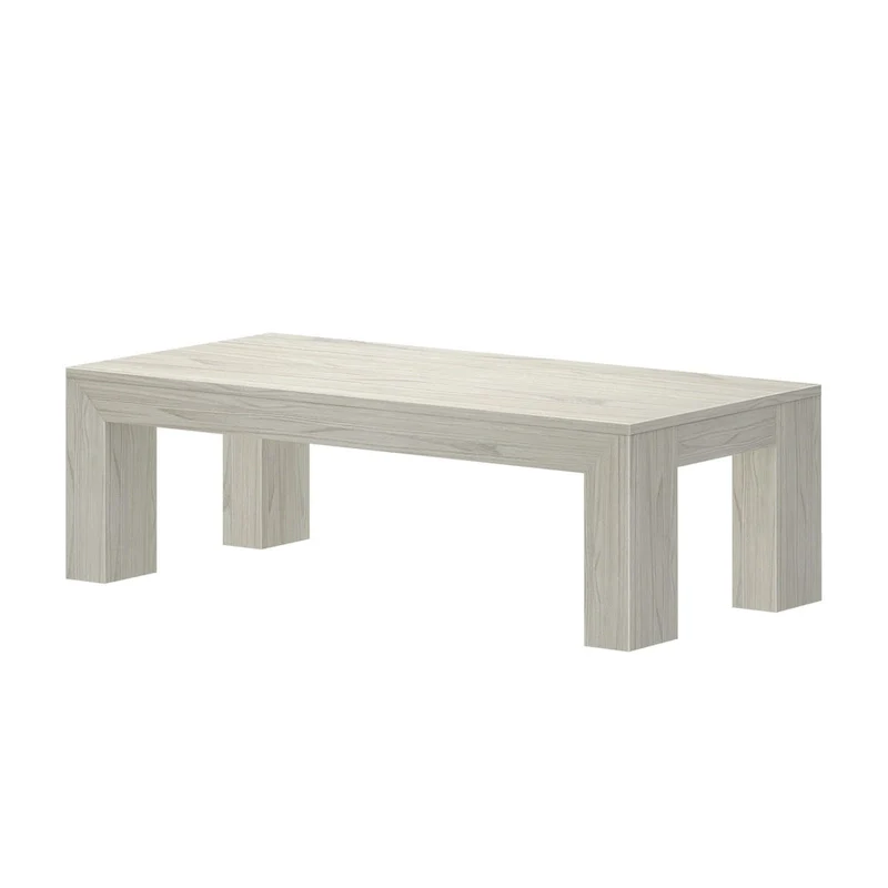 Plank and Beam Modern Rectangular Coffee Table - 48 x 24