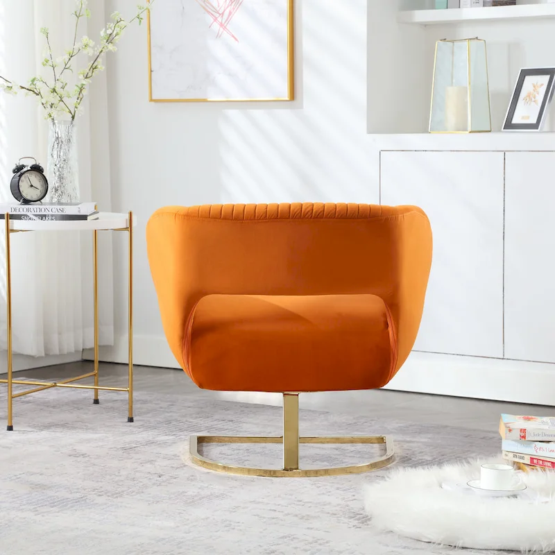 Upholstered Tufted Living Room Chair