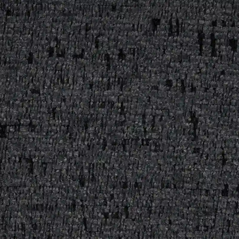 Black 126  L-Shaped 6-Seater Sofa with Pull-Out Bed and Cup Holders