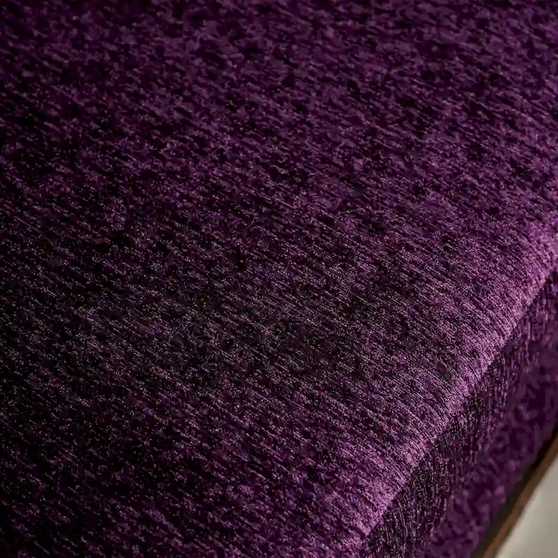 Grendel Traditional Purple Chenille Rolled Arms Loveseat by Furniture of America