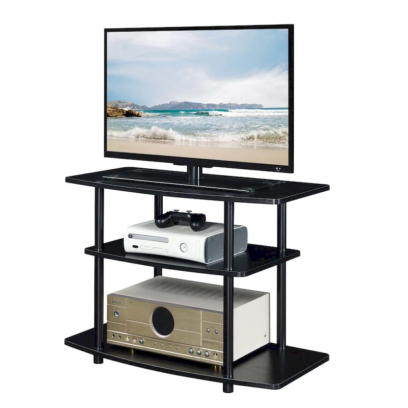 Convenience Concepts Designs2Go No Tools 3 Tier TV Stand