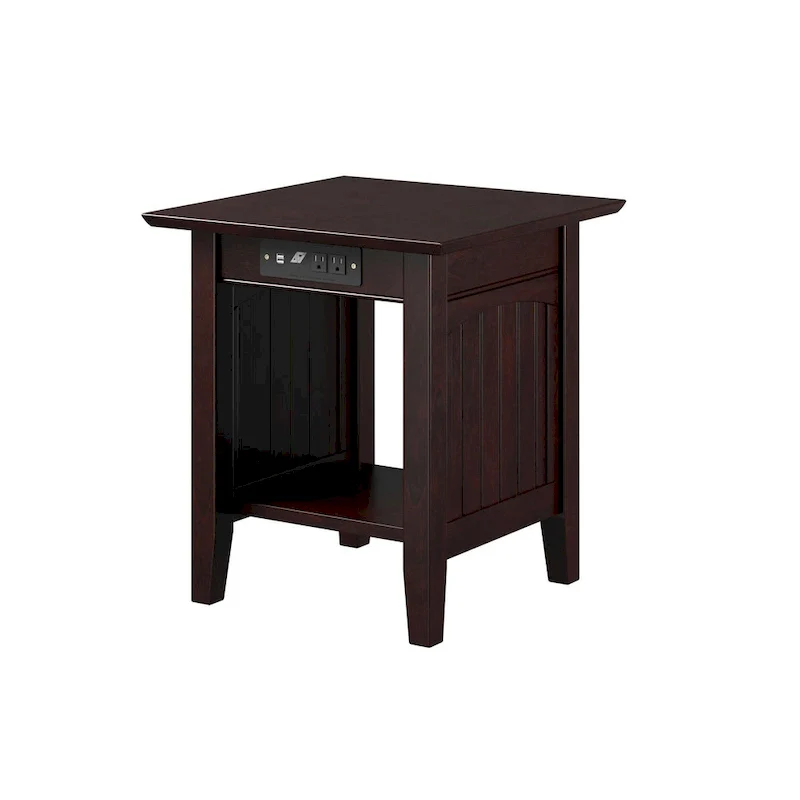 AFI Nantucket End Table with Built-in Charger