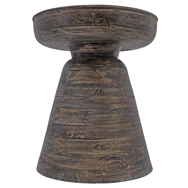 Wood, 19 Side Table, Black