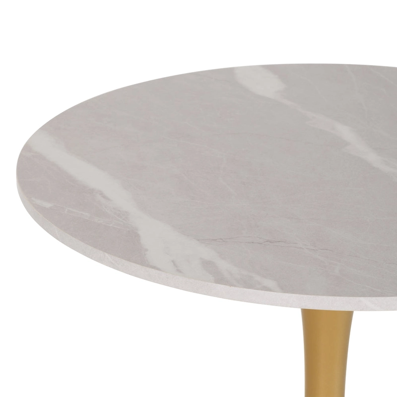 28 Round Bistro Table with Pedestal Base - N/A