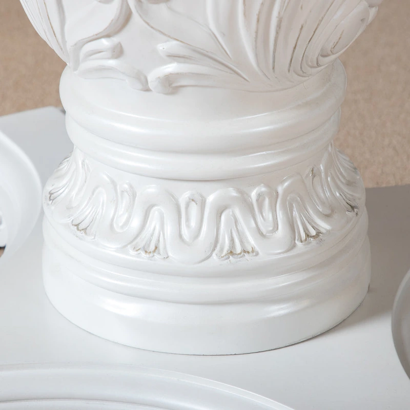 Furniture of America Eugene Traditional Solid Wood 7-Piece Expandable Dining Table Set