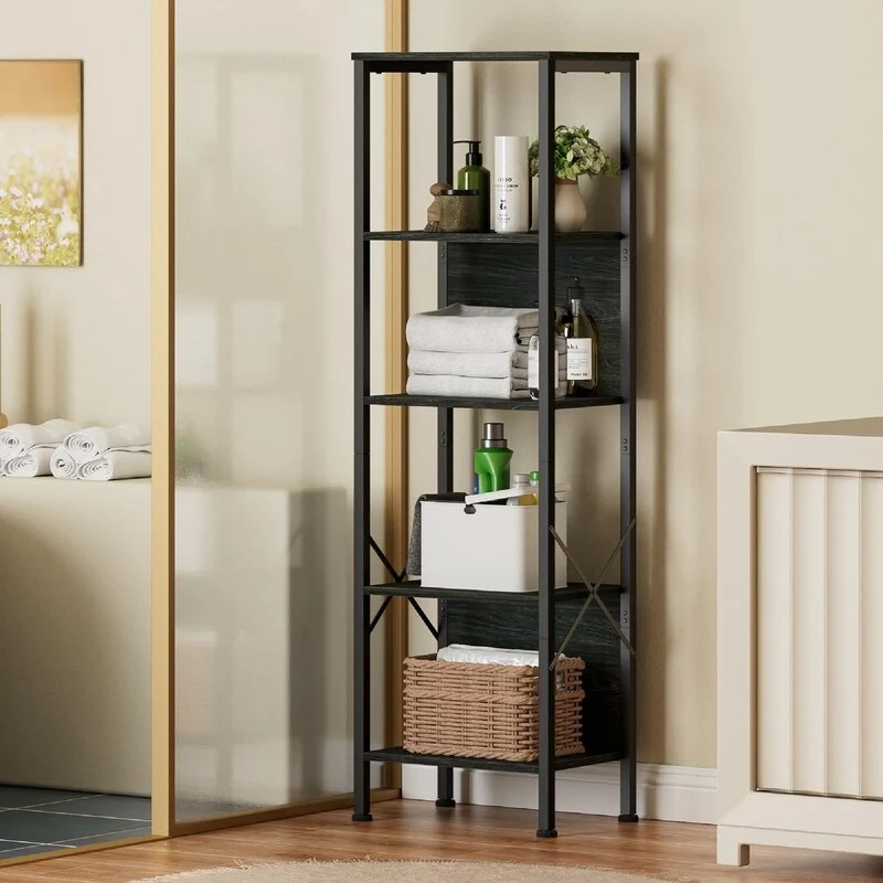 5 Tier Tall Bookshelf - 14.9