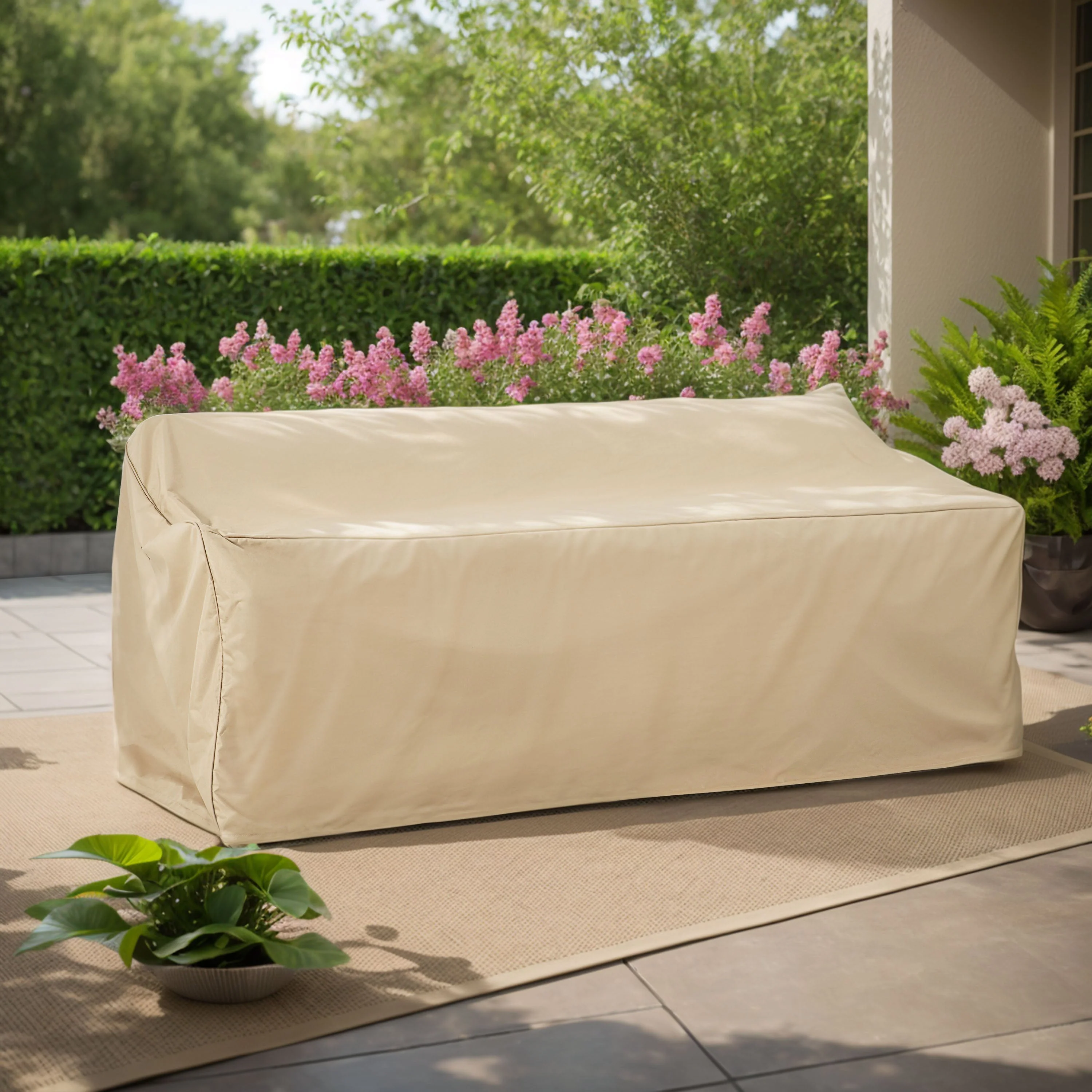 Chilla Outdoor Patio Rectangle 3-seater Sofa Cover