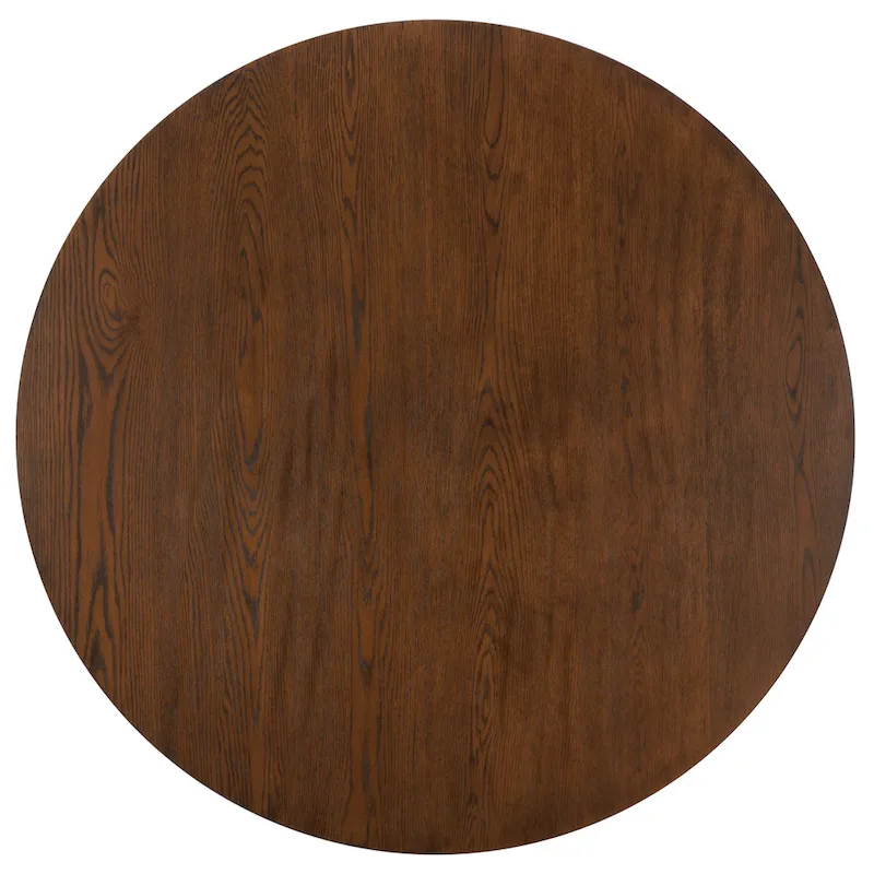 Round Solid Wood Dining Table, 48