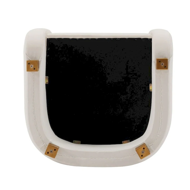 Velvet lounge chair two-piece set