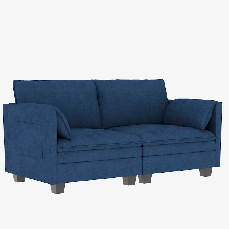 Christopher Knight Home - Sophia Mid-Century Modern Loveseat Sofa