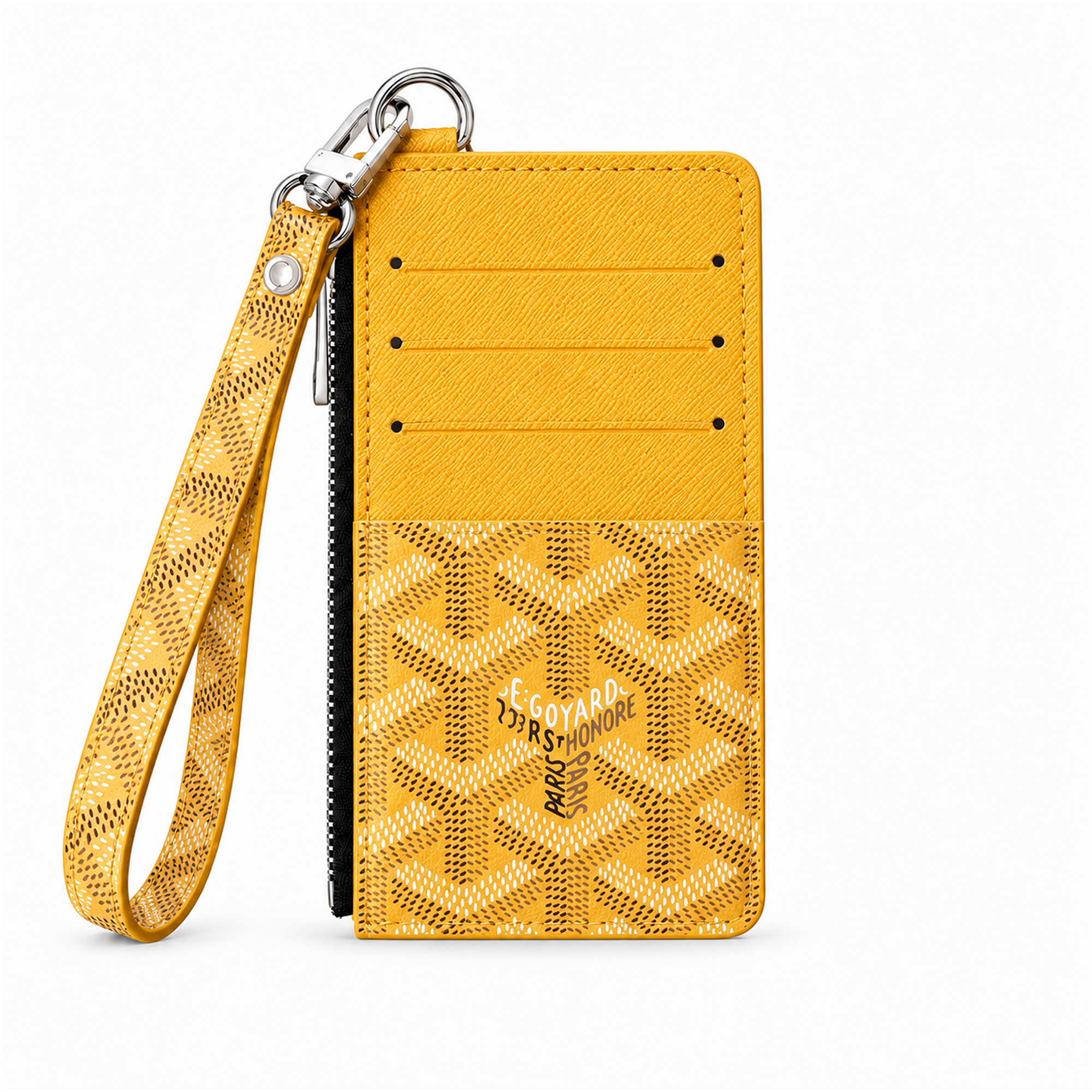 GO Chevron Zipline 02 Wrist Strap Card Holder - Vania Cases