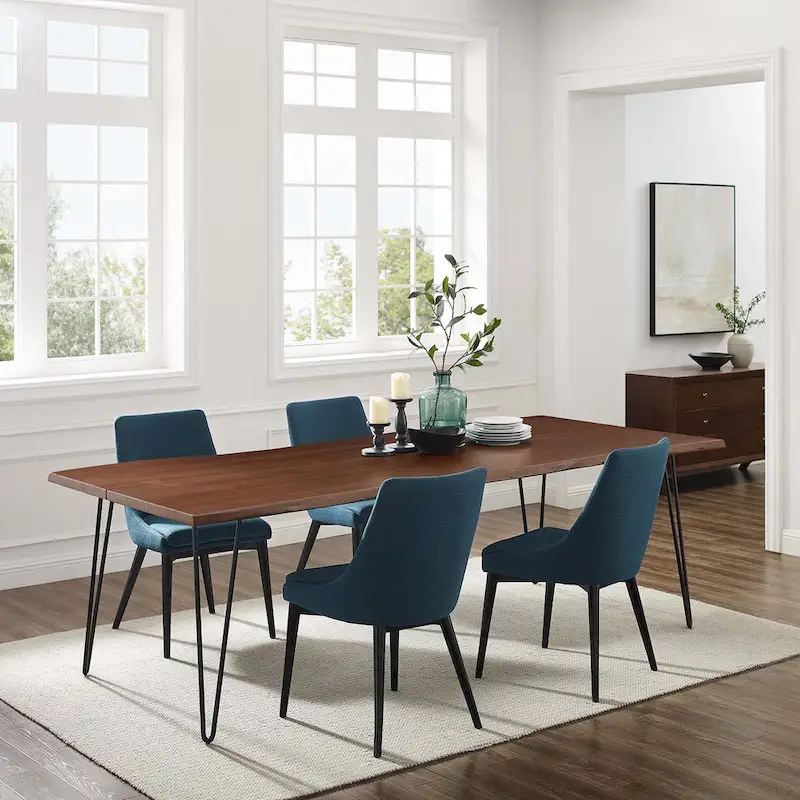 Ardor 96 Live Edge Acacia Wood Dining Table