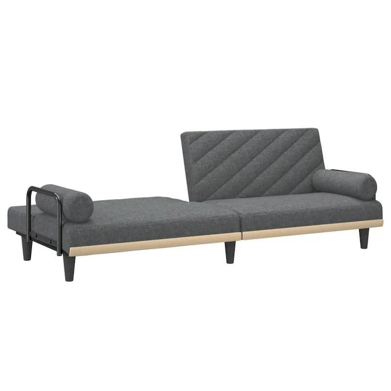 Sleeper Sofa with Armrests Sofa Couch Recliner Chair Loveseat Fabric - 80.7 x 35 x 27.6