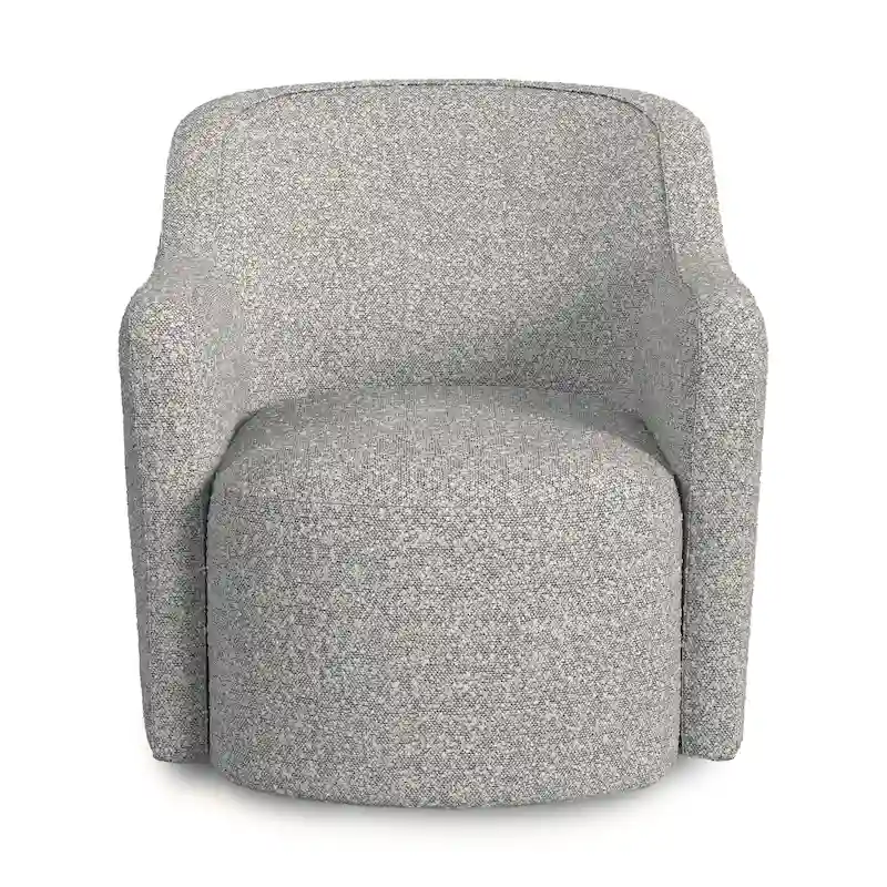 HomePop Upholstered Swivel Accent Chair