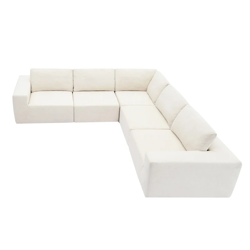 Modular L Shaped Sectional Sofa
