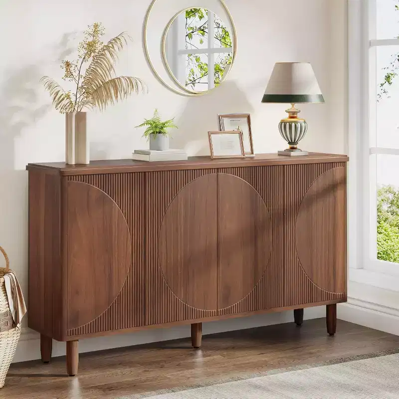59.4-Inch Buffet Cabinet Sideboard