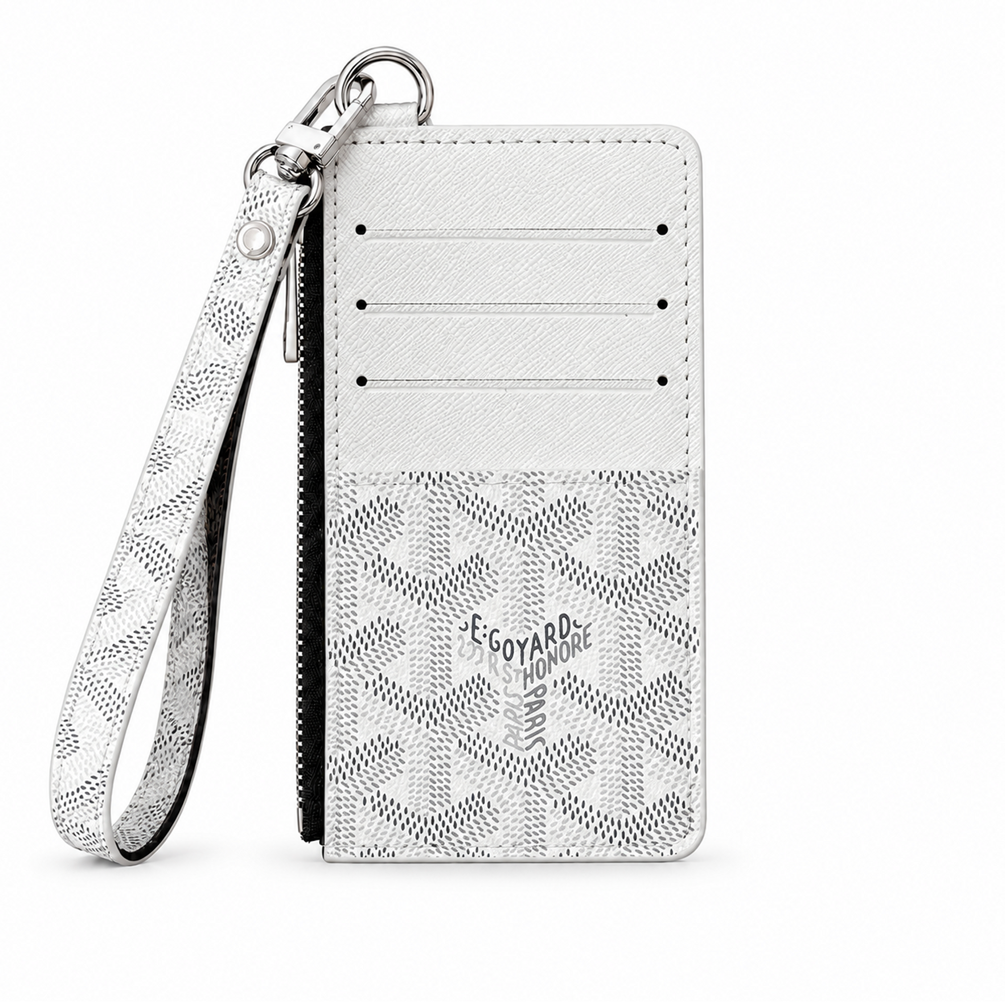 GO Chevron Zipline 05 Wrist Strap Card Holder - Vania Cases